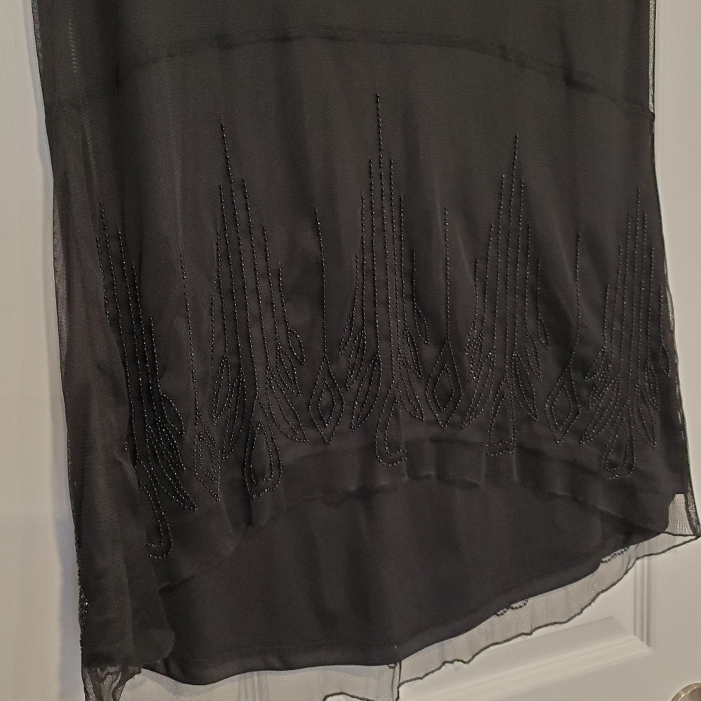 H&M beaded bottom skirt